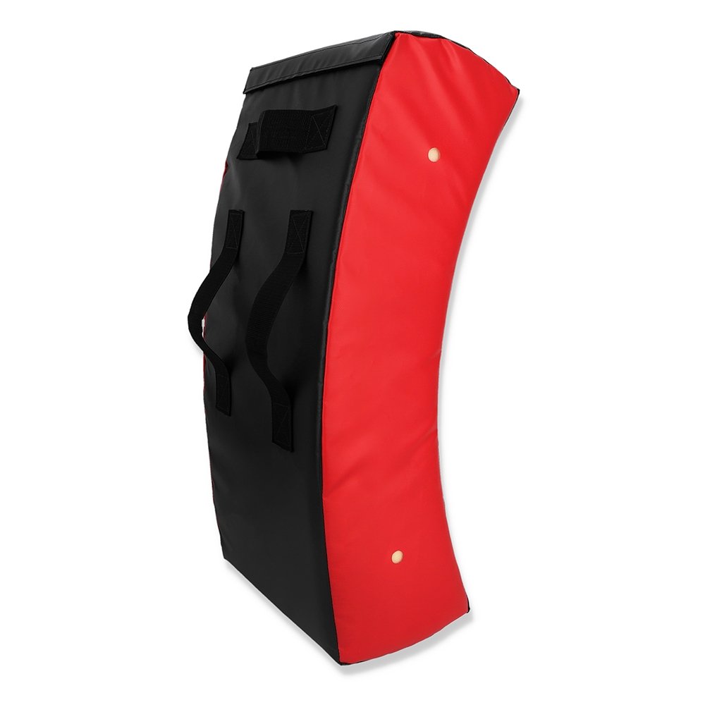 Ram Rugby Curve Hit Shield shown in use during contact rugby drills, featuring durable, curved design for impact training