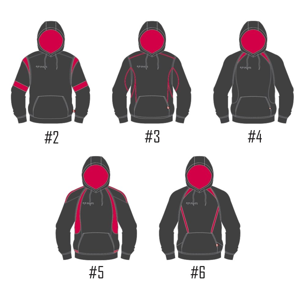 Ram Rugby custom hooded sweatshirt in navy blue cotton blend with full-length zip and embroidered logo, regular fit hoodie