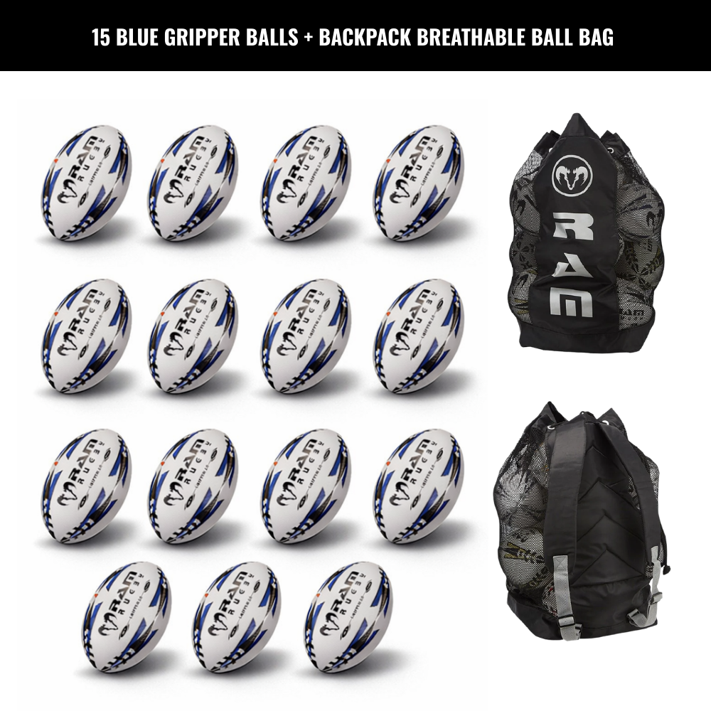 Gripper 2.0 Pro Trainer Bal Bundel - 15 ballen en 1 tas
