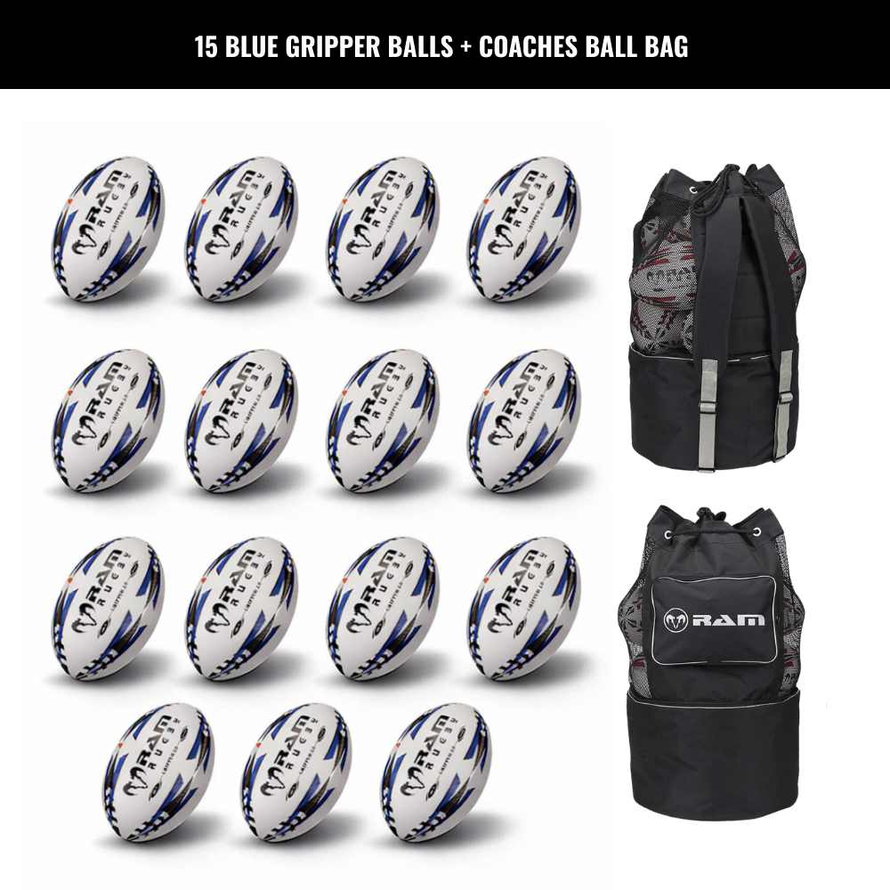 Gripper 2.0 Pro Trainer Bal Bundel - 15 ballen en 1 tas