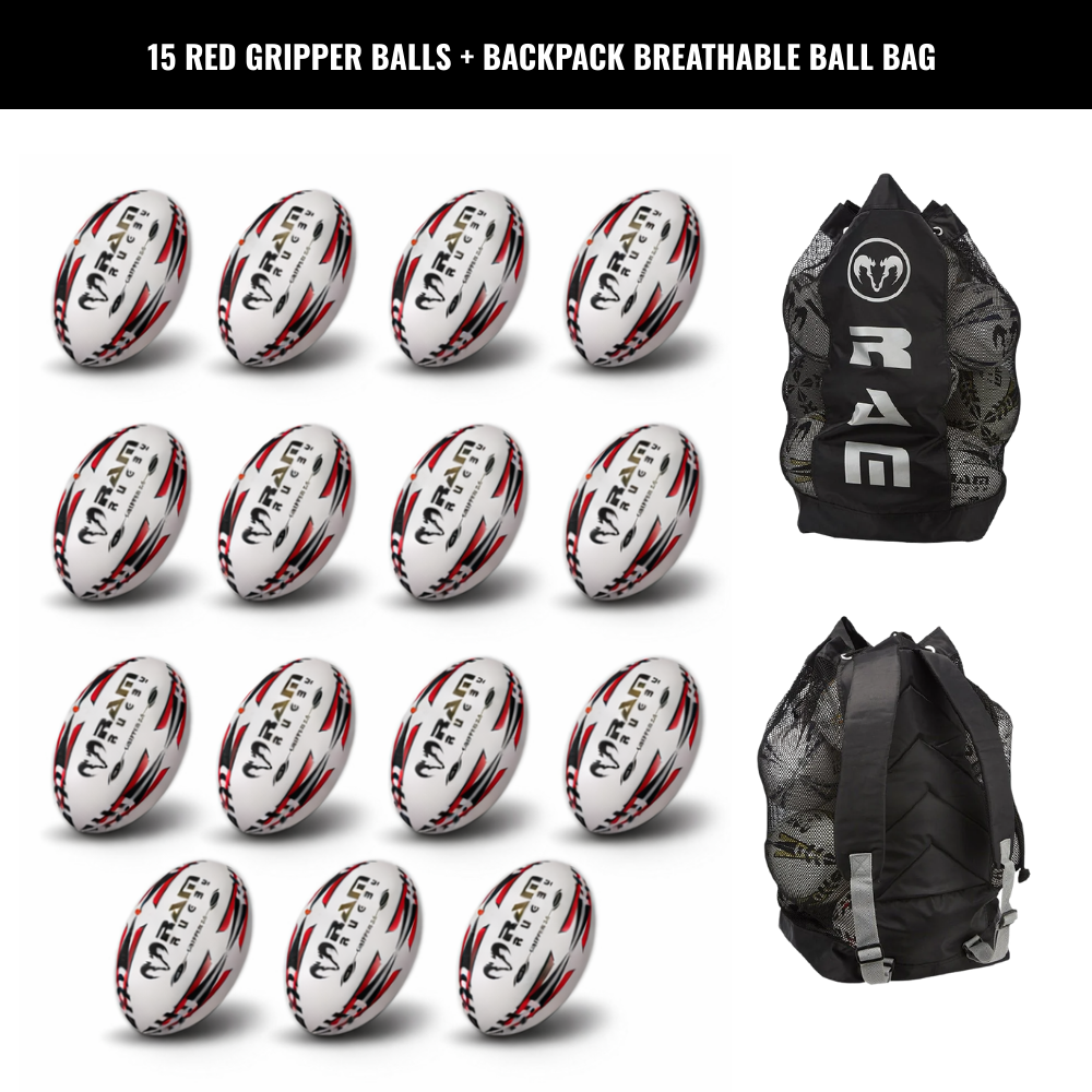 Gripper 2.0 Pro Trainer Bal Bundel - 15 ballen en 1 tas