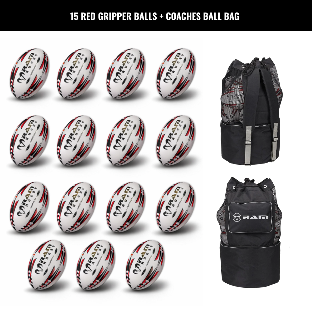 Gripper 2.0 Pro Trainer Bal Bundel - 15 ballen en 1 tas