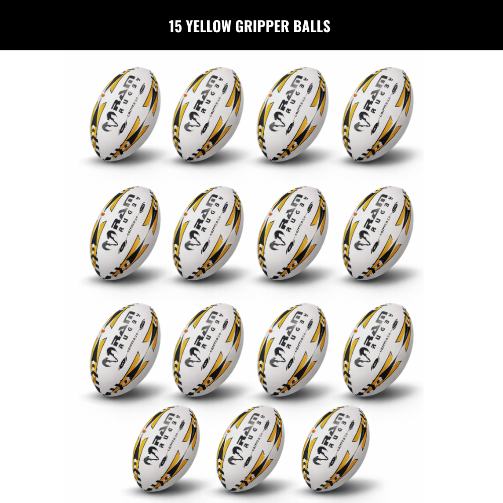 Gripper 2.0 Pro Trainer Bal Bundel - 15 ballen en 1 tas