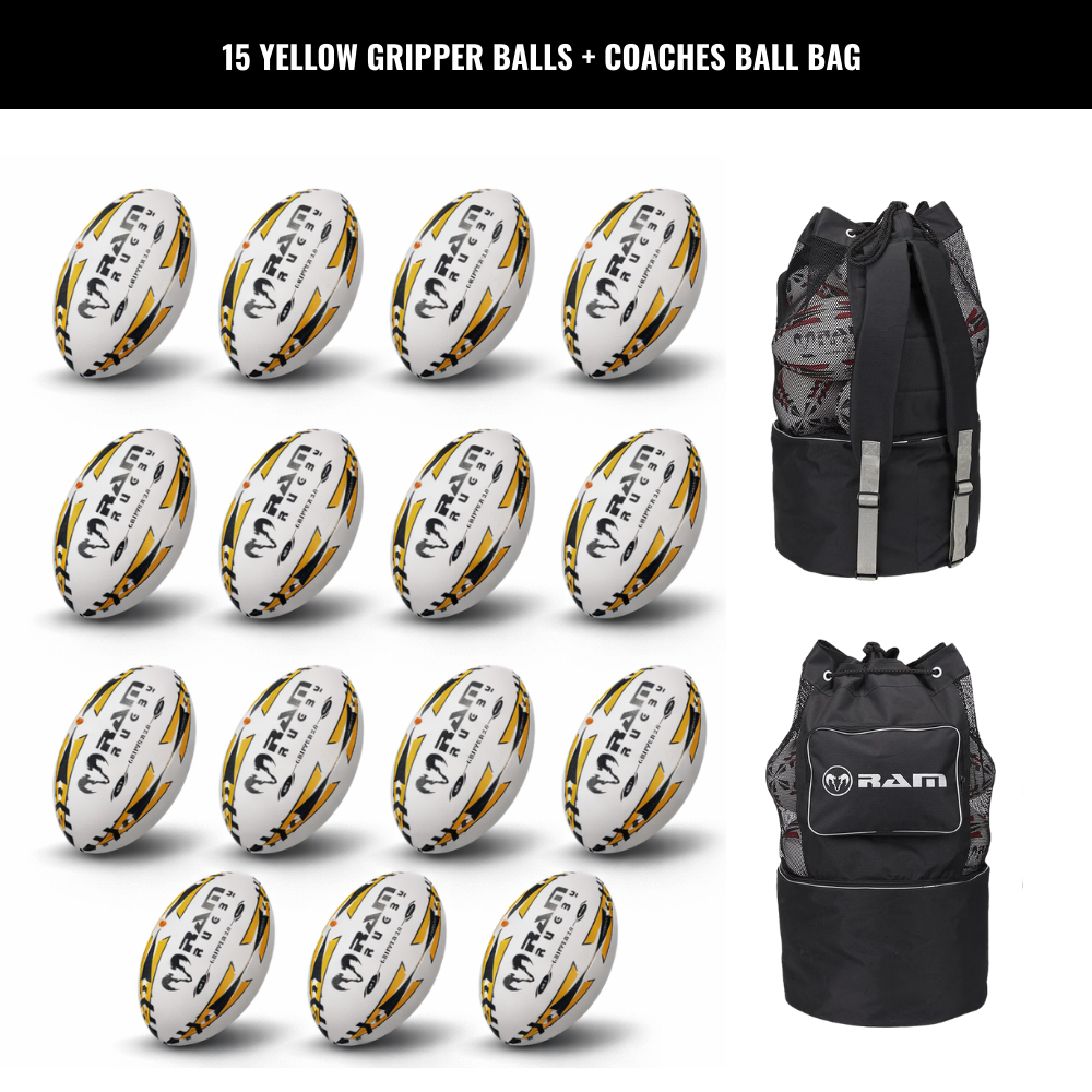 Gripper 2.0 Pro Trainer Bal Bundel - 15 ballen en 1 tas