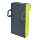 Ram Rugby Single Wedge Hit Shield Small in blue with durable PVC exterior and high-density foam for youth rugby training