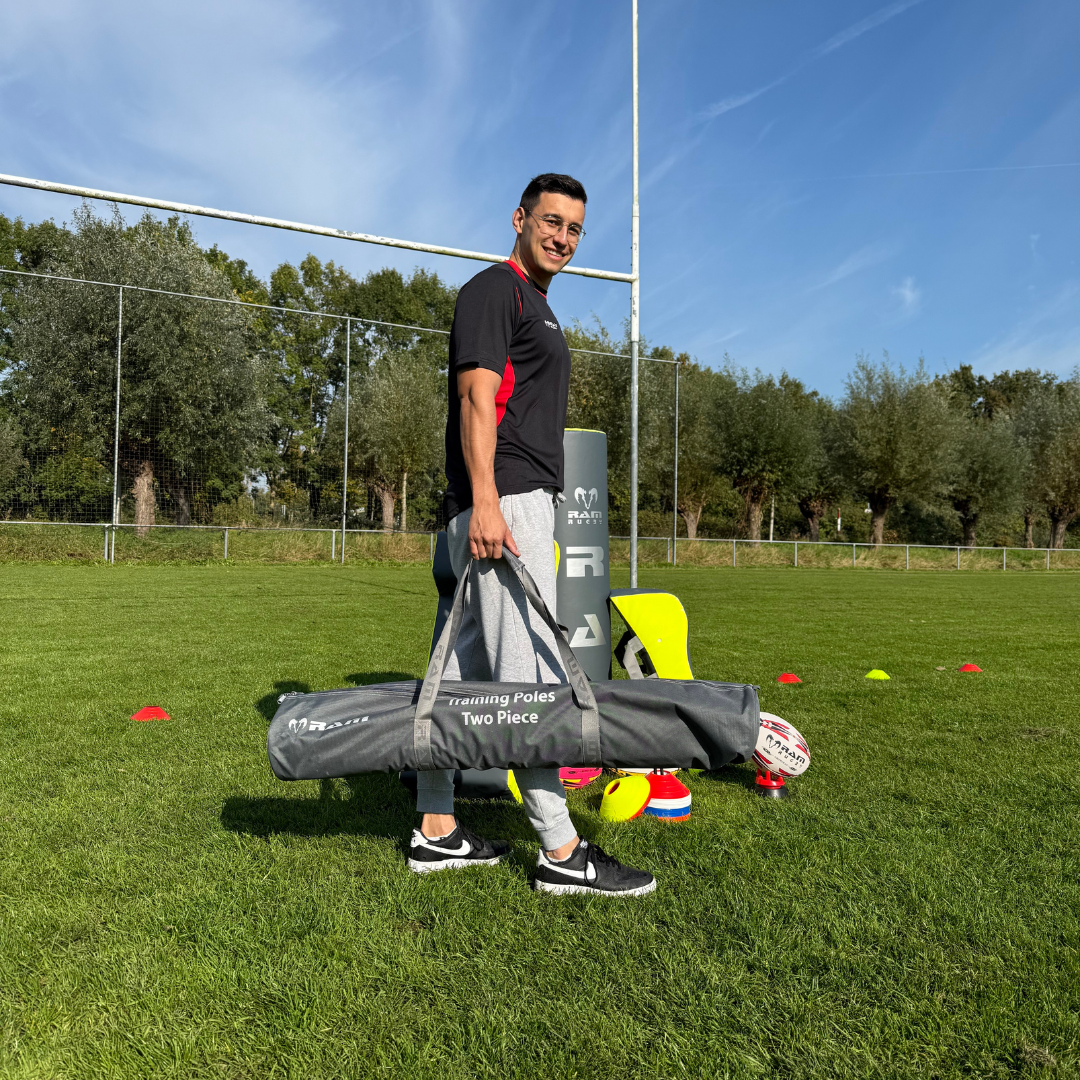 10 x Tweedelige trainingsstokkenset - Slalomstokken