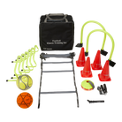 Ram Rugby All-in-One Football Fitness Training Set with Size 5 Gripper Pro 2.0 Trainer Ball and felt football equipment