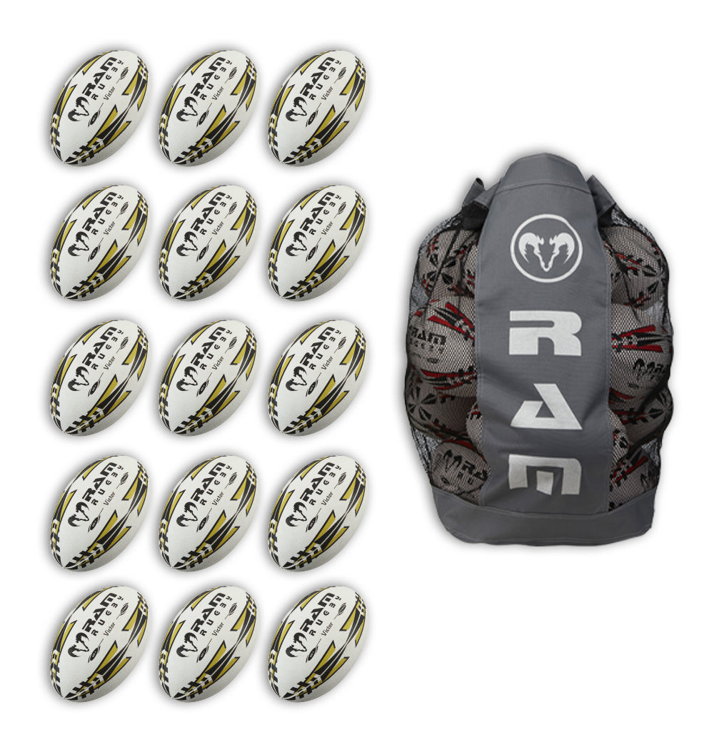 Victor 2.0 Elite Match Ball Bundle - 15 x ballen en tas