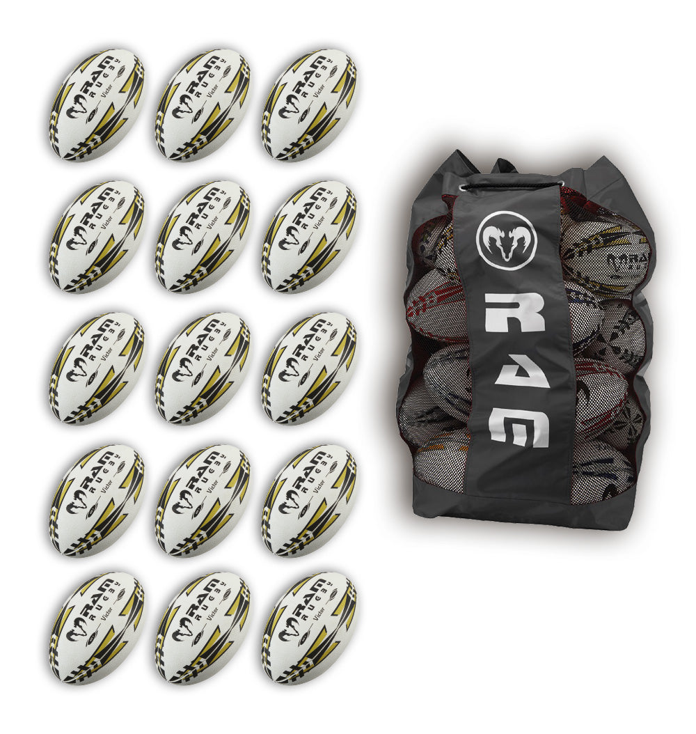Victor 2.0 Elite Match Ball Bundle - 15 x ballen en tas