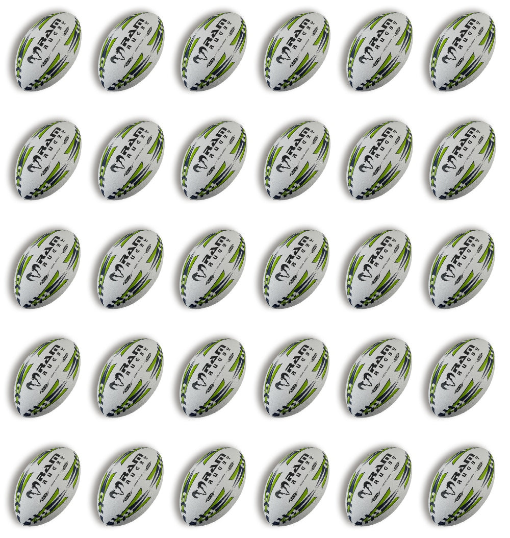 30 x Micro Rugby - Trainer Rugbyballen pakket - Maat 2.5