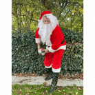 Ram Rugby Christmas Midi Squad Trainer Ball Size 2 with festive red and green wrap, ideal for fun rugby training sessions.