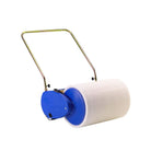 Bowdry Water Remover for rugby pitches with lightweight foam roller and 4-wheel chassis efficiently clearing standing water.