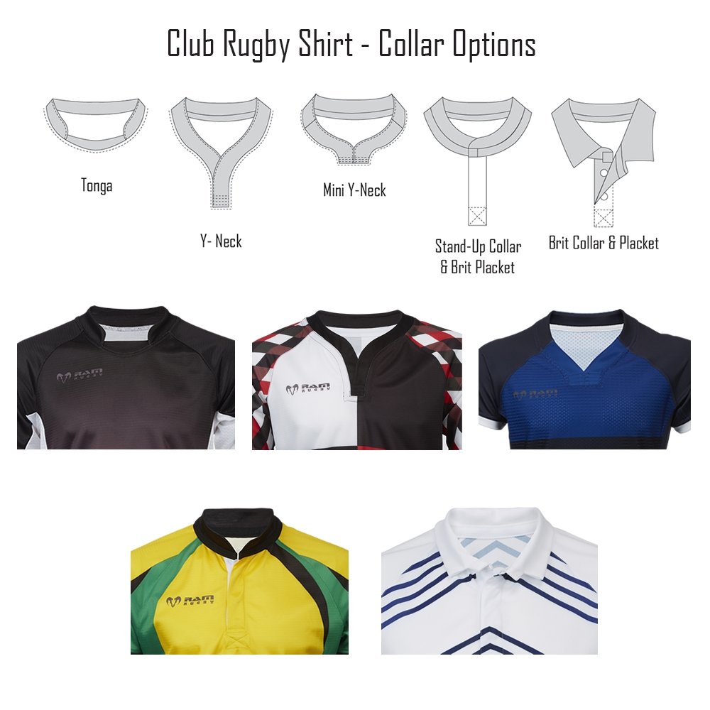 Ram Rugby Women's Challenger Sublimated Rugby Shirt in durable 280gsm Diamond Knit with semi-fit for active play