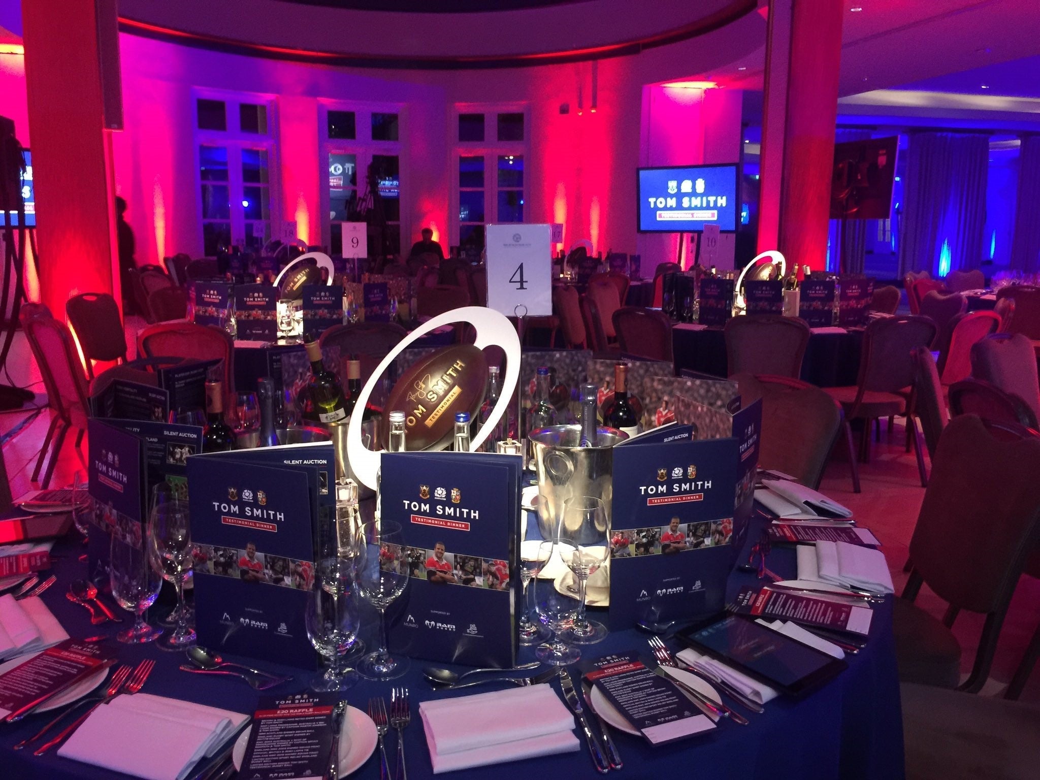 Ram Rugby Custom Vintage Leather Heritage Rugby Ball Size 5 showing embossed logo and detailed stitch craftsmanship in brown leather