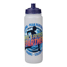 Ram Rugby custom 750ml water bottles with ergonomic grip, push-pull lid, and screw cap, ideal for team branding and hydration