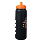 Ram Rugby custom 500ml-1000ml water bottles with ergonomic design, screw cap, and push-pull lid, quantity 100-249