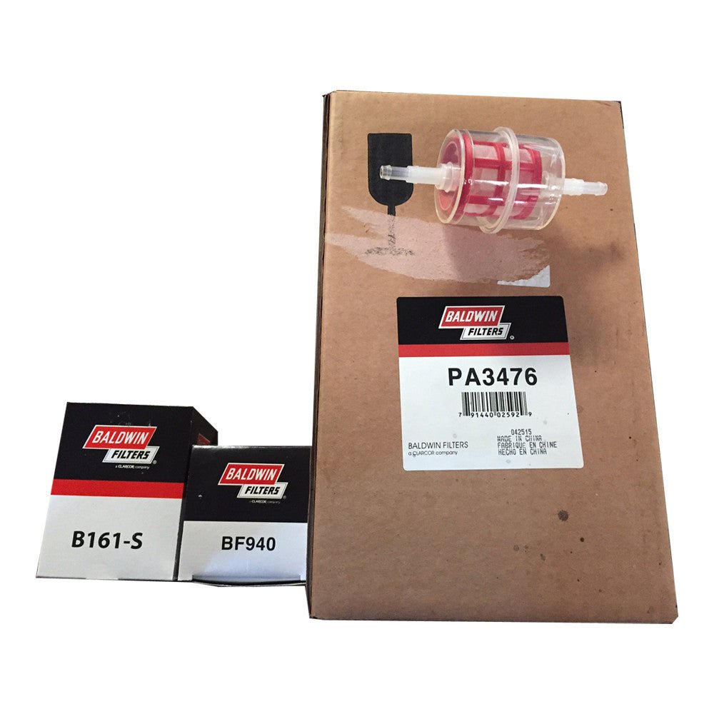 Ram Rugby Floodlight Service Pack with air, oil, and fuel filters for essential floodlight engine maintenance and servicing
