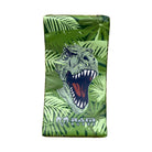 Ram Rugby Animal Design Curve Hit Shield in red vinyl, angled for contact training in rugby drills and tackling practice