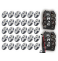 Ram Rugby Gripper 2.0 Pro Trainer Rugby Ball Bundle 30 Balls 2 Bags