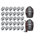 Ram Rugby Gripper 2.0 Pro Trainer Rugby Ball Bundle 30 Balls 2 Bags