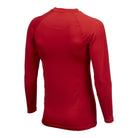 Ram Rugby Longsleeve Baselayer Top in black with stretchy 250gsm power stretch fabric, designed for warm winter training