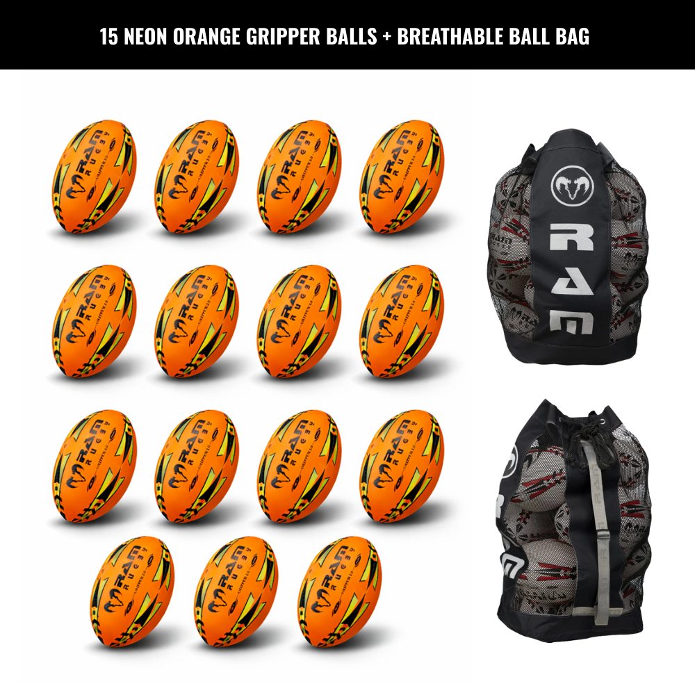 Gripper 2.0 Pro Trainer Neon Ballenbundel - 15 x ballen en 1 tas