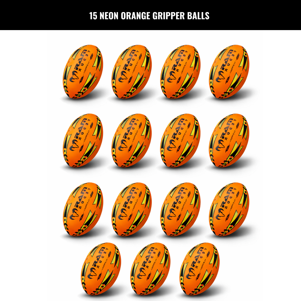 Gripper 2.0 Pro Trainer Neon Ballenbundel - 15 x ballen en 1 tas