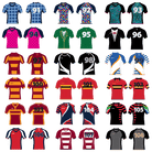 Ram Rugby Women's Pro Fit Sublimated Rugby Shirt in vibrant colors showing ergonomic fit and durable 250gsm NeoTech stretch fabric