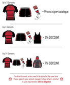 Ram Rugby sleeveless technical T-shirt in black, lightweight breathable polyester fabric, ideal for training and sports.