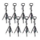 Nightsearcher Solaris Megastar 20K LED rechargeable floodlight showing adjustable brightness and weatherproof design features