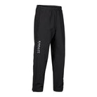 Ram Rugby Stadium Pants lightweight black polyester tracksuit trousers with pockets and 24-inch leg zips for sport and casual wear