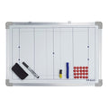 Ram Rugby tactics board with magnetic counters, whiteboard rugby pitch design, wall mountable and wipe-clean surface.