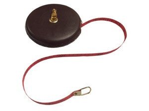 Ram Rugby 100m tape measure line marker with durable case, ideal for sports field and construction site measurements.