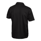 Lightweight grey Ram Rugby Technical Polo Shirt with moisture-wicking fabric, UPF 30+ protection, and 3-button placket